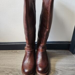 BedSTU brown tall boots size 6.5